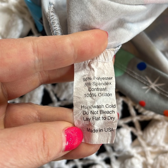 2014 Japan LA for Crowded Teeth underwater cosmos print dress size XS - Picture 12 of 16